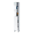 Colonna bagno sospesa 30x26x170h bianco in melanina