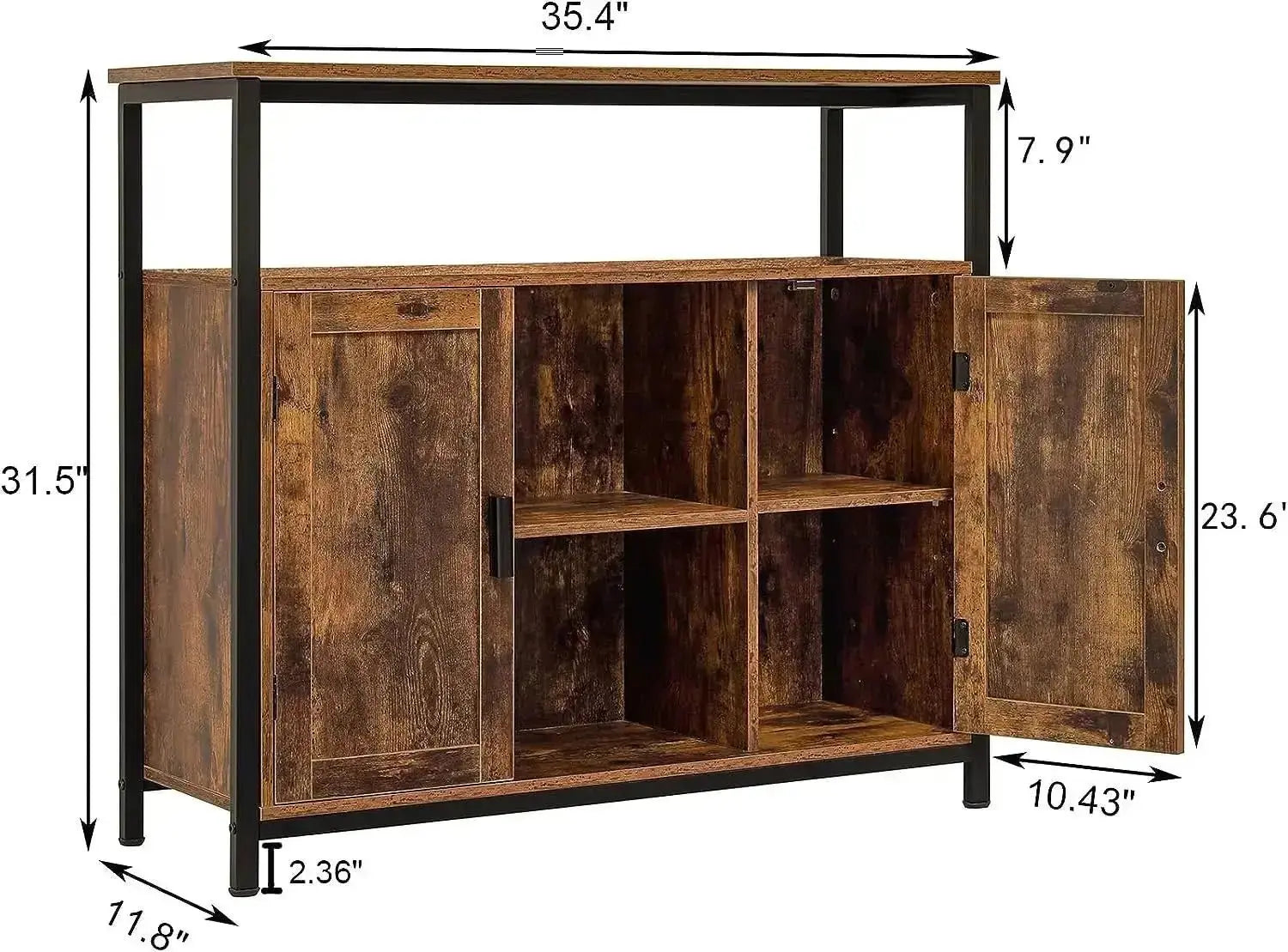 Contromobile industrial cm. 120x35x80h