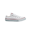 Converse All Star Chuck Taylor Classic Low Ox Junior Tela 3J256C | Sneakers bianca