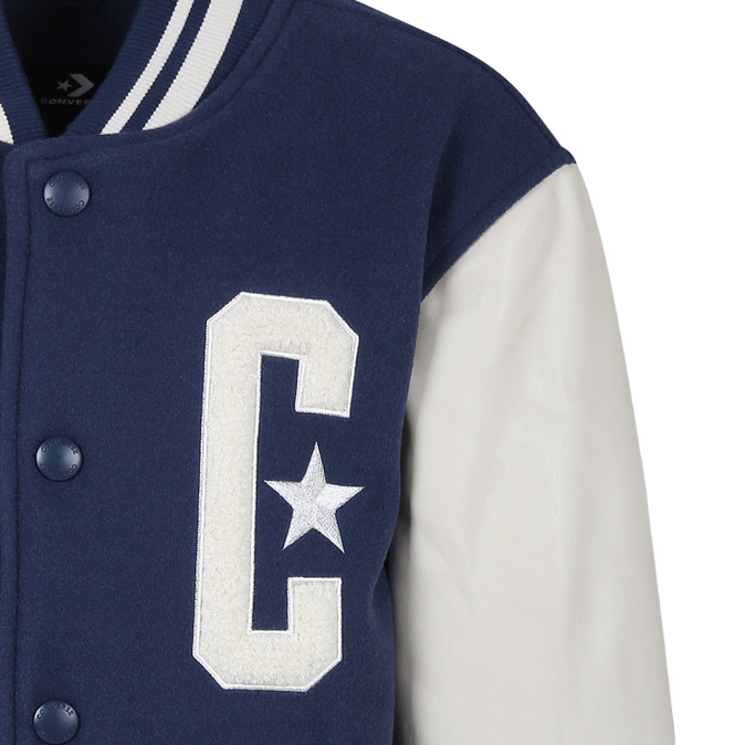 Converse Giubbotto Bomber Varsity 9CG132-BFK Blu Bambino