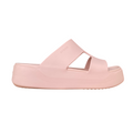 Crocs Getaway Platform H-Strap Ciabatta Zeppa Donna Quarzo PE26 - 209409-6UR