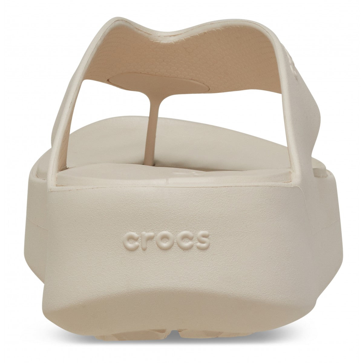 Crocs Getaway Platform Flip W 209410-STUC Sandalo Infradito Donna Stucco