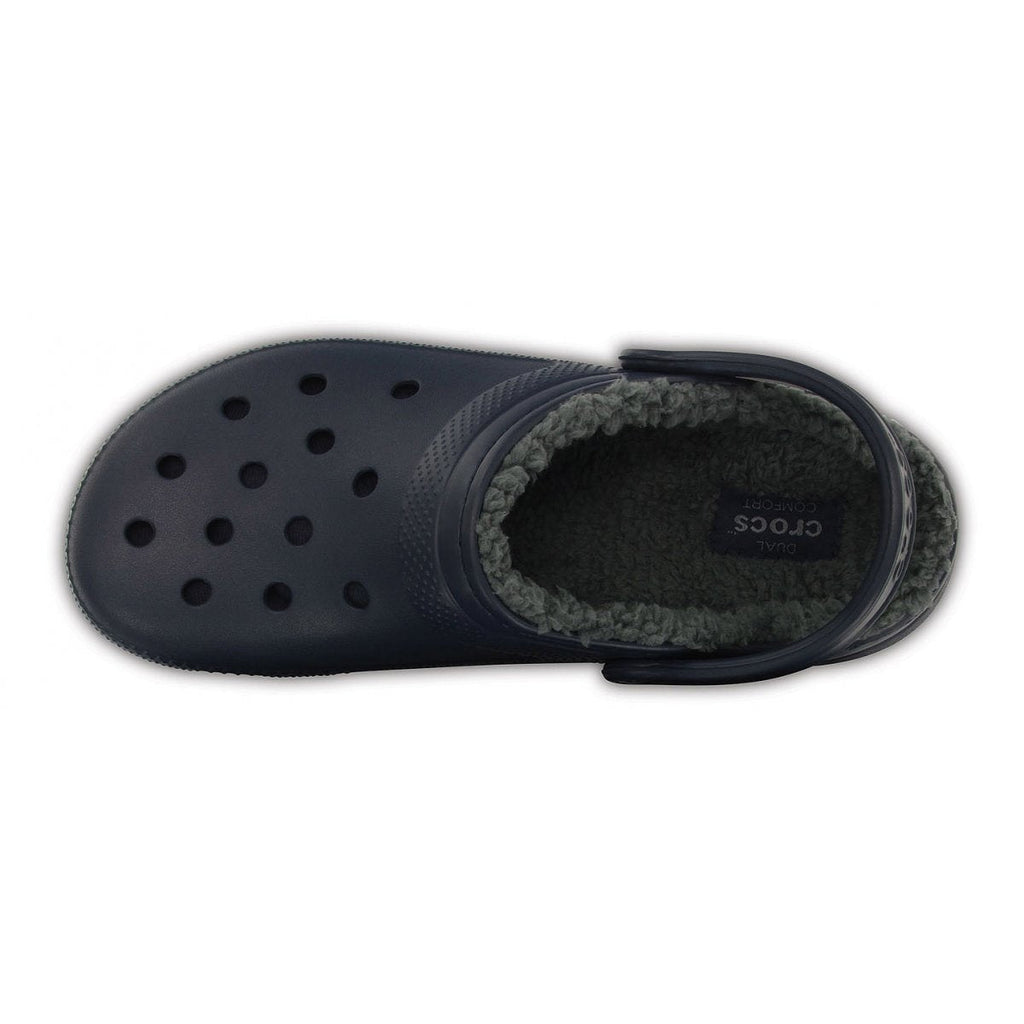 Crocs ciabatta sandalo Classic Lined Clog 203591-459 blu antracite
