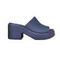 Crocs sandalo da donna con tacco Brooklyn Slide Heel 209408-060 nero