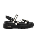 Cult Sandalo Donna Flatform Borchie ZIGGY 4770 Nero - CLW477000