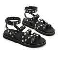 Cult Sandalo Donna Nero Roshelle 3886 - CLW388604