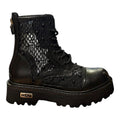Cult Stivale Donna Pelle Rete Perle CLW469600 Nero PE26
