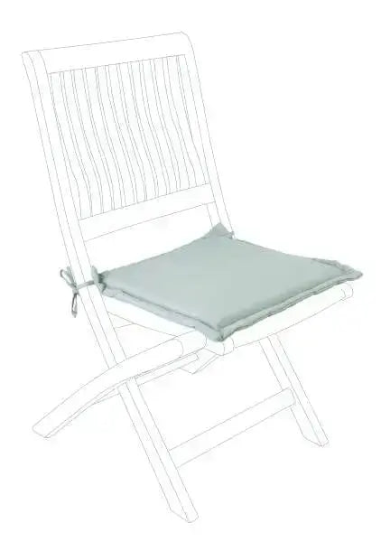 Cuscino multiuso in poliestere idrorepellente 42x42x4h - Vari colori