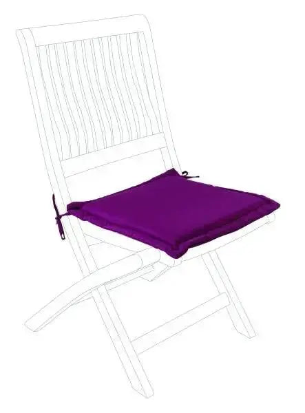 Cuscino multiuso in poliestere idrorepellente 42x42x4h - Vari colori