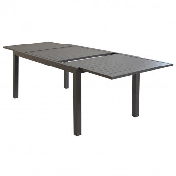 Tavolo Formentera allungabile in alluminio 160/240 X 90