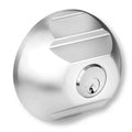 Serratura Camlock in alluminio grigio per furgoni con cilindro integrato