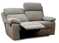 Divano 2 posti tortora Relax Pegaso Recliner