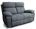 Divano 2 posti Grigio Relax Pegaso Recliner