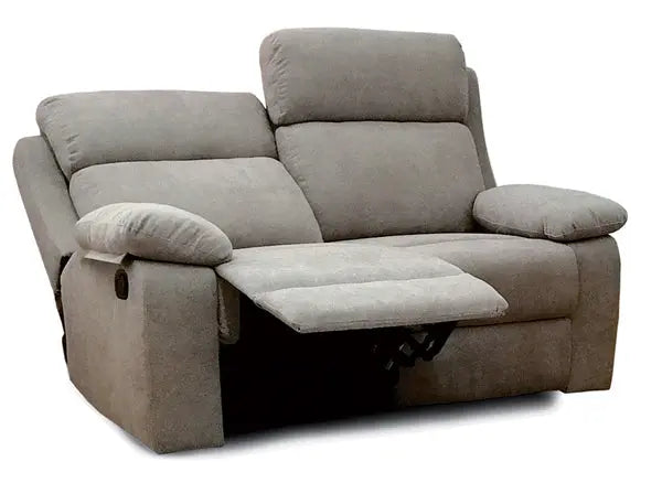 Divano 3 posti Tortora Relax Pegaso con Funzione Recliner