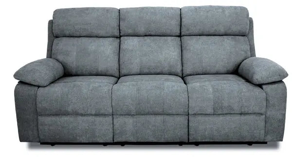 Divano 3 posti grigio  Relax Pegaso con Funzione Recliner