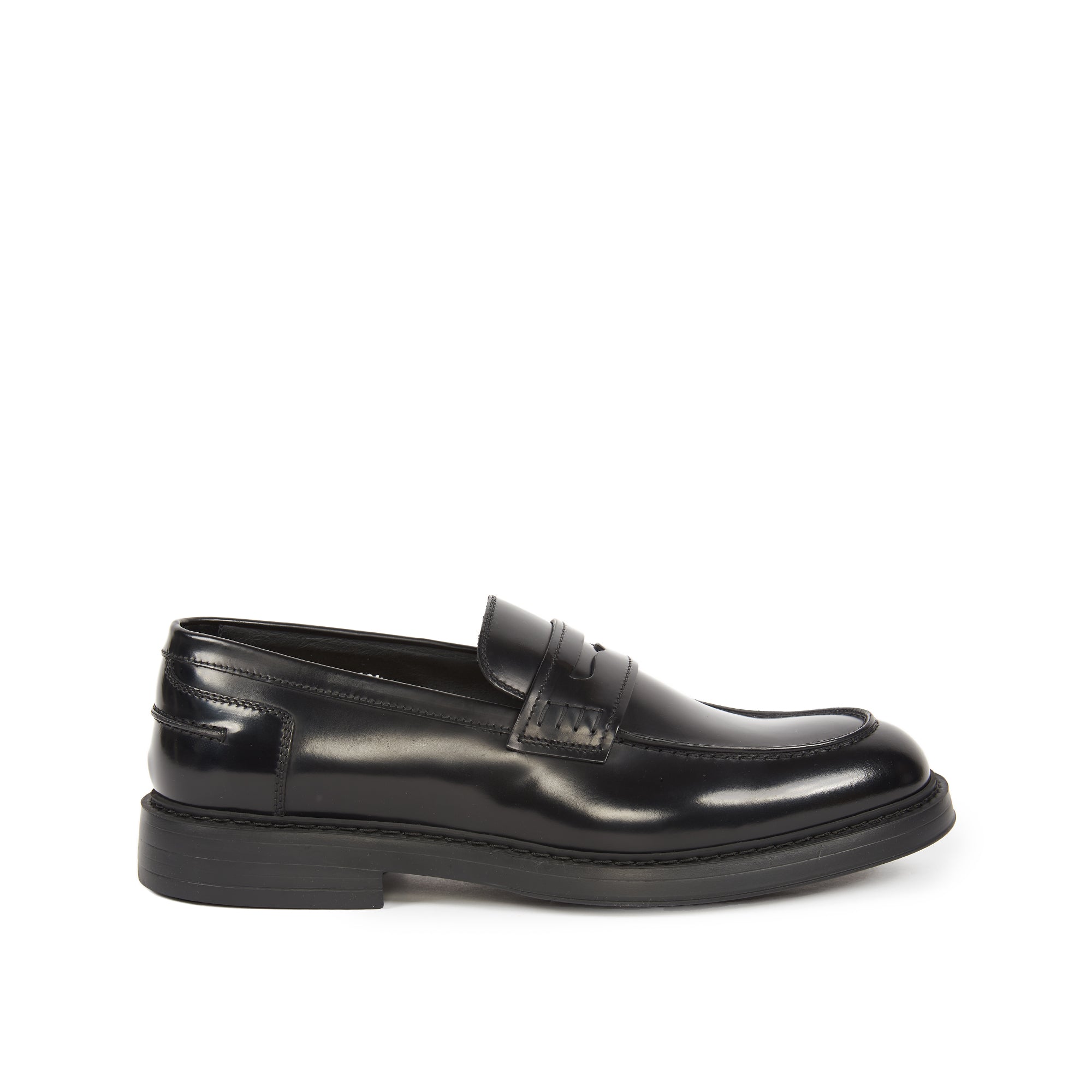 MOCASSINO MARRONE CON BENDINA