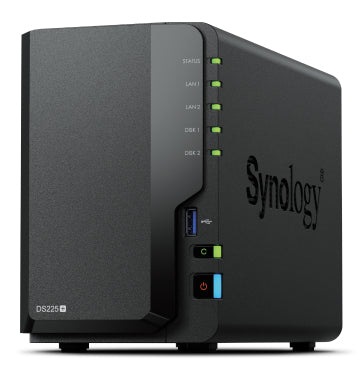 DS 2-BAY PLUS CELERON J4125 DC 2.0 GHZ 2GB DDR4 [DS225+]