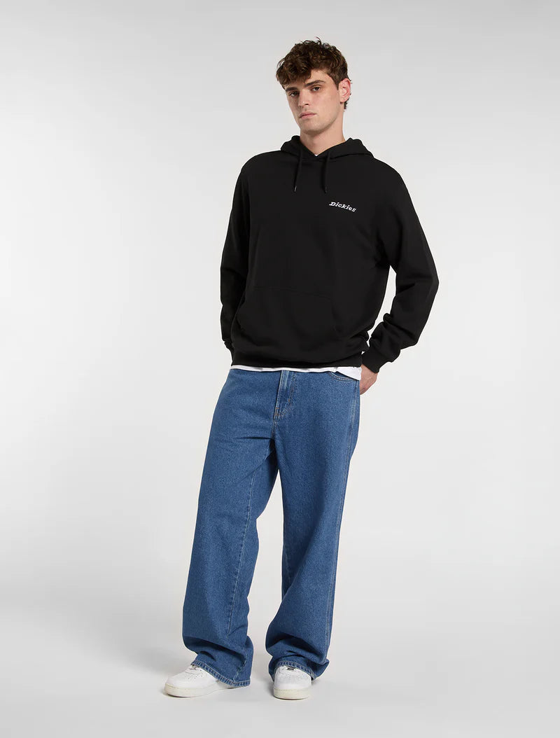 Dickies Felpa con cappuccio Loretto da uomo DK0A889XBLK1 nero