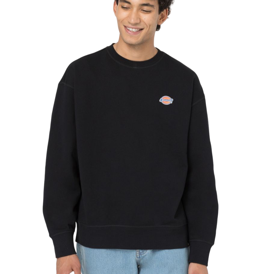 Dickies Felpa girocollo da uomo Millersburg DK0A4YLZBLK nero