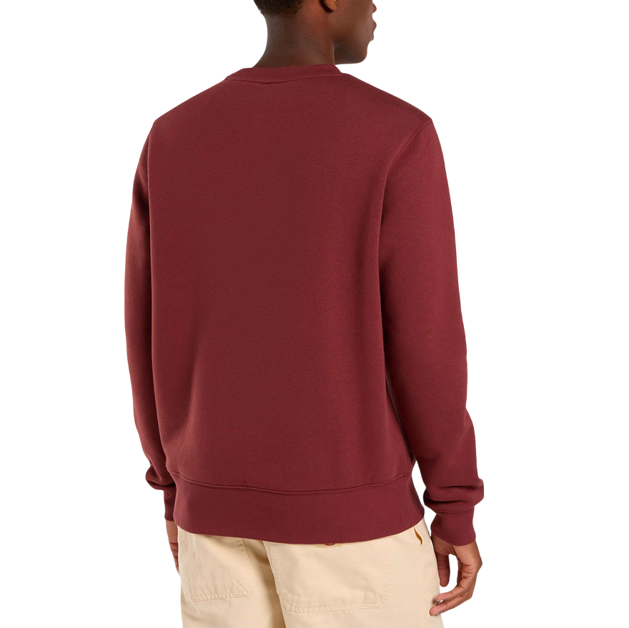 Dickies felpa girocollo da adulto Oakport bordeaux DK0A4XCEL161