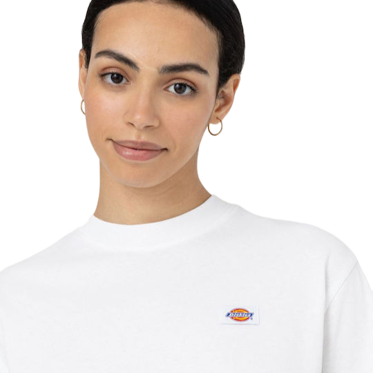 Dickies maglietta manica corta da donna Oakport DK0A4Y8LWHX bianco