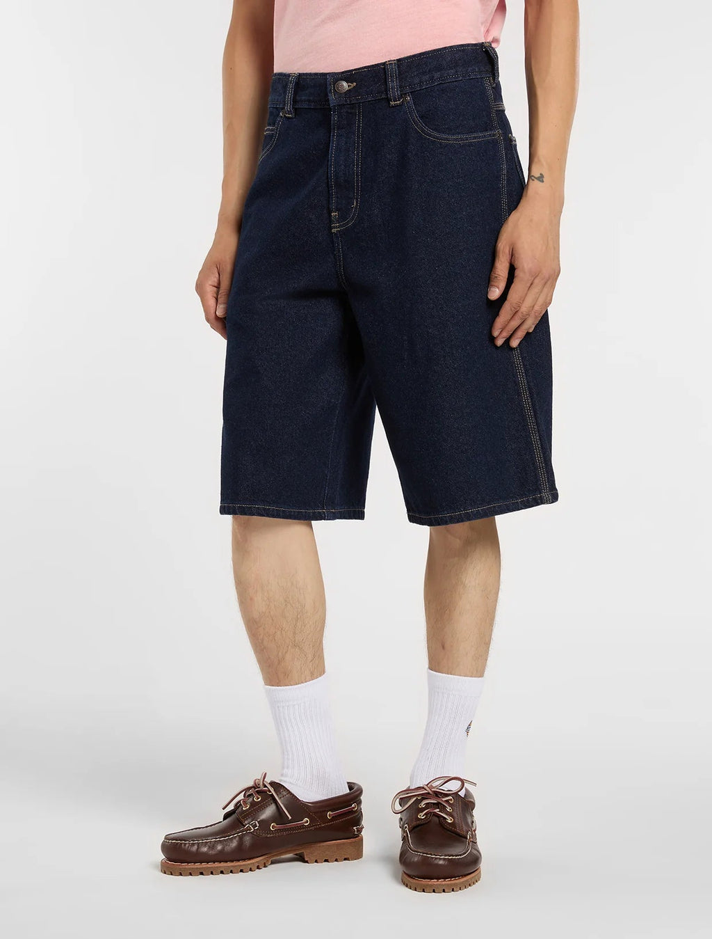 Dickies pantaloncino jeans da uomo 958 13-Inch loose DK0A88JPRIN1 blu