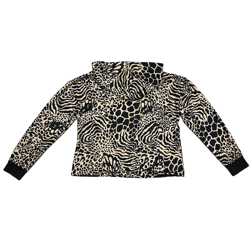 Dimensione Danza felpa con cappuccio da donna con fantasia animalier 24IDD72081 safari