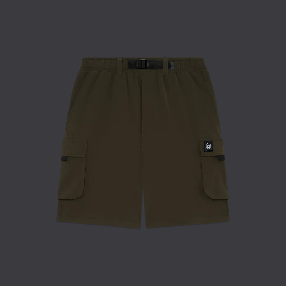Dolly Noire Techno Cargo Shorts Uomo Verde Forest Night - PA144-PO-04