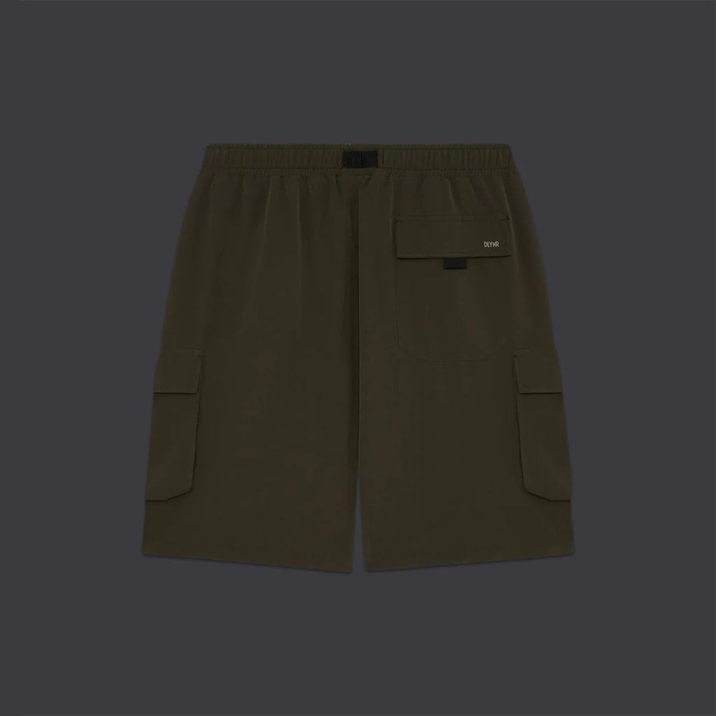 Dolly Noire Techno Cargo Shorts Uomo Verde Forest Night - PA144-PO-04