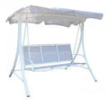 Dondolo Laconia: Bianco, 120x197x169 cm