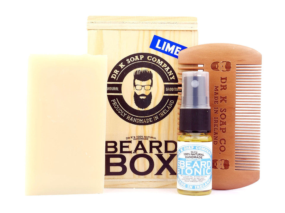 Dr K Soap Beard Box Lime