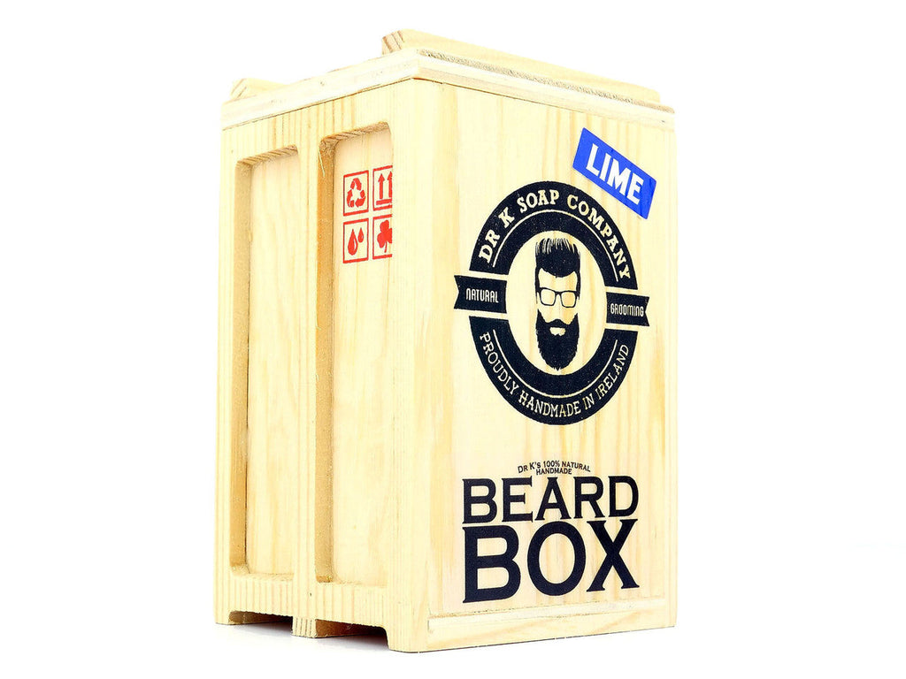 Dr K Soap Beard Box Lime
