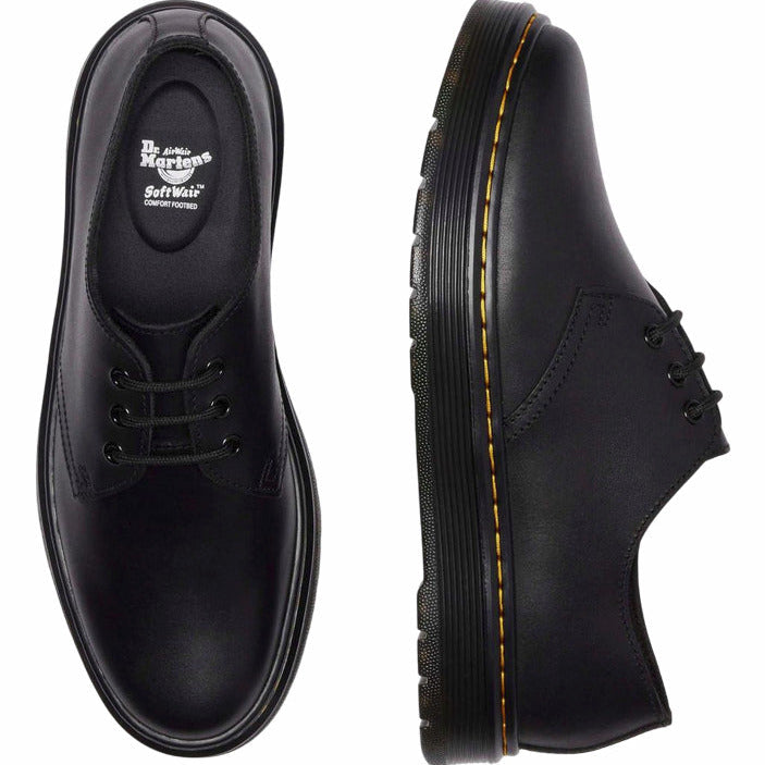 Dr. Martens Brookline Lo 41553001 Nero Mocassino Unisex Pelle