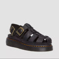 Dr. Martens Sandalo Donna Wrenlie Nero Grizzly - 31524001
