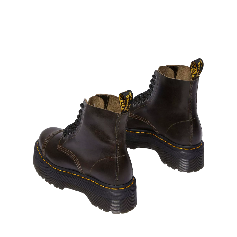 Dr. Martens Stivale Sinclair 31993302 Tortora Platform Zip Donna
