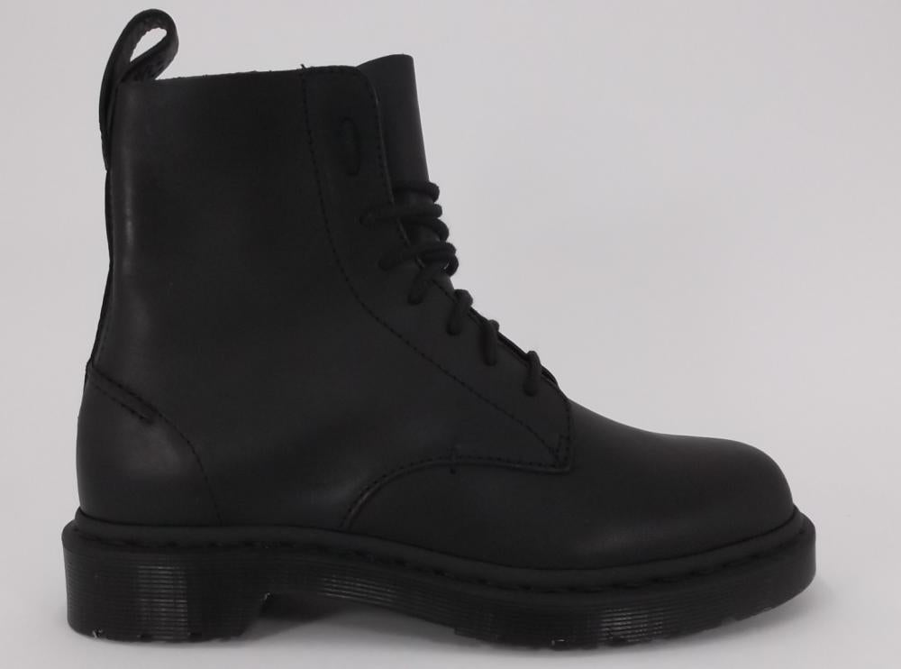 Dr. Martens Pascal Decon Naples Stivaletto Nero - Pelle Decostruita Uomo