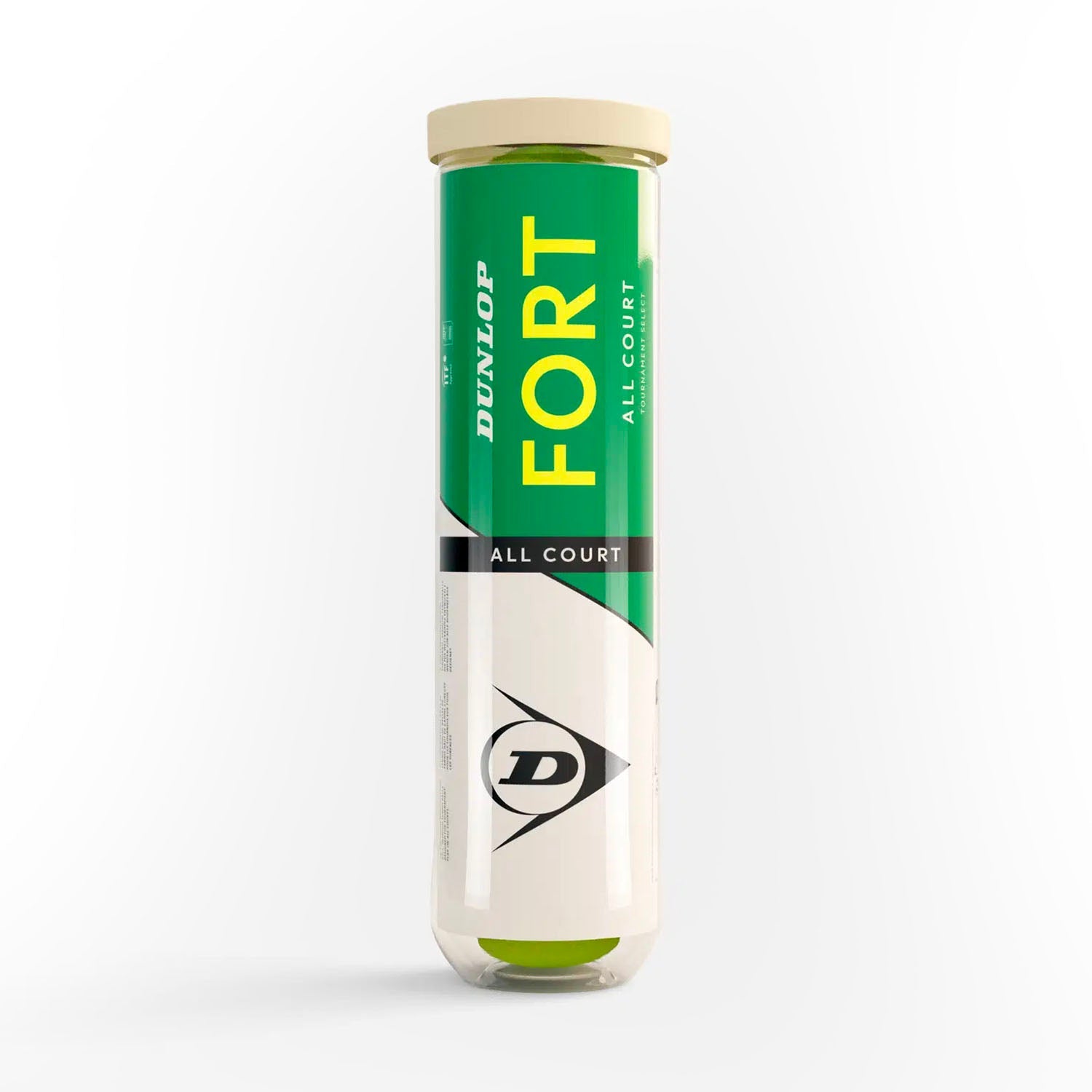 Dunlop Fort All Court Palline Tennis Gialle Cartone 18 Tubi x4 - 601607