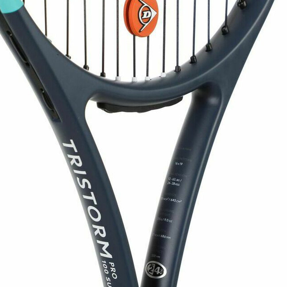 Dunlop Racchetta Tennis Tristorm Pro 100 Super Lite Blu Scuro 10364318 – 255g Uomo Donna