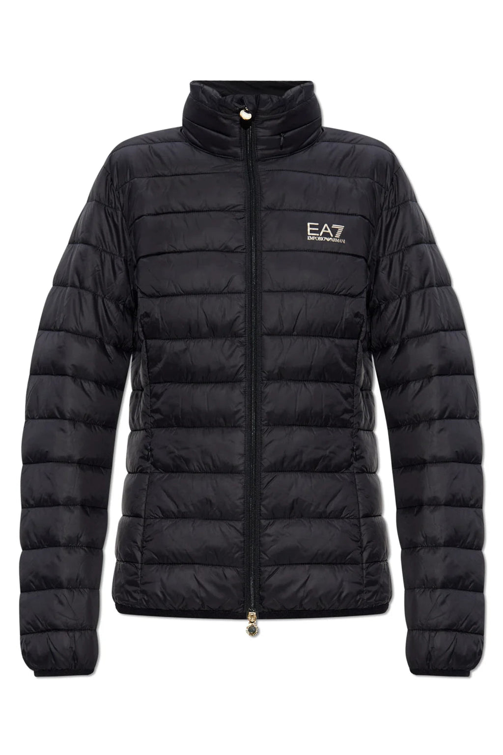 EA7 Emporio Armani Giacca Imbottita Donna Nera Nylon Anti-vento 7W000473 AF12477