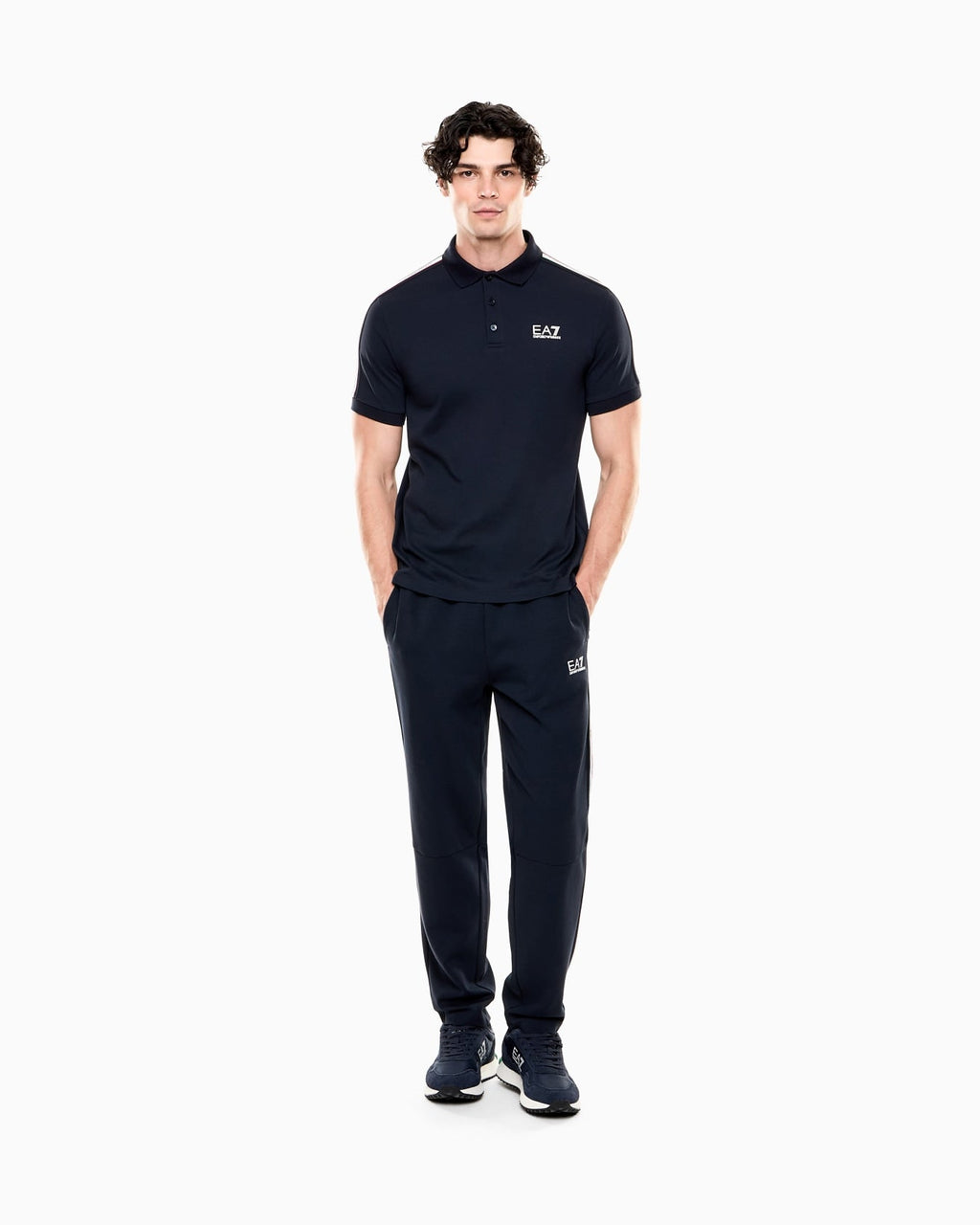 EA7 Emporio Armani T-shirt Uomo Blu Italian Spirit 7M001861 AF12503 UB102