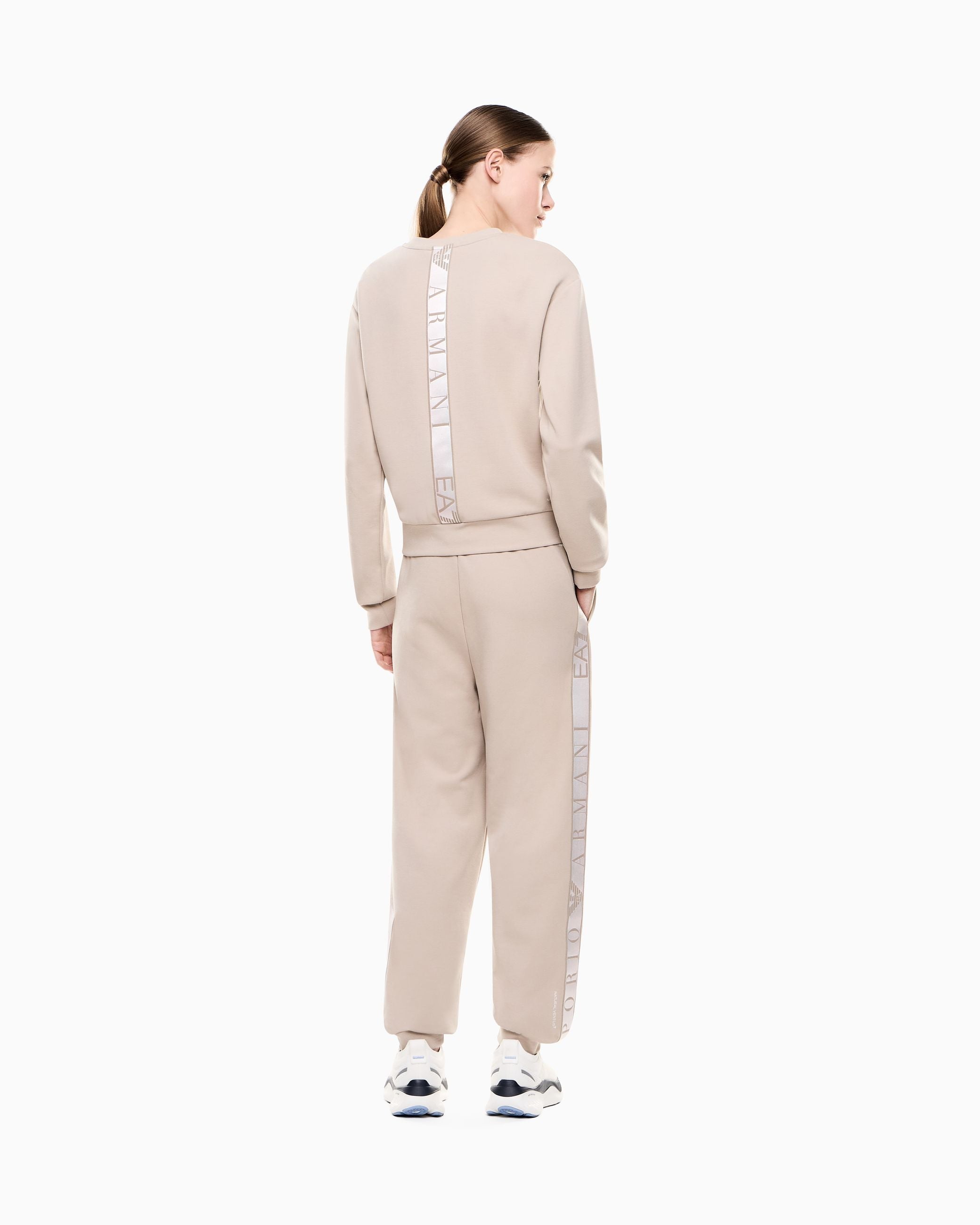 EA7 Emporio Armani Tuta Sportiva Donna Alluminio Natural VENTUS7 7W001157 AF12501 U6225