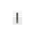 SCONTRO PER FORBICE SUPPLEMENTARE PVC DX / SX ARGENTO