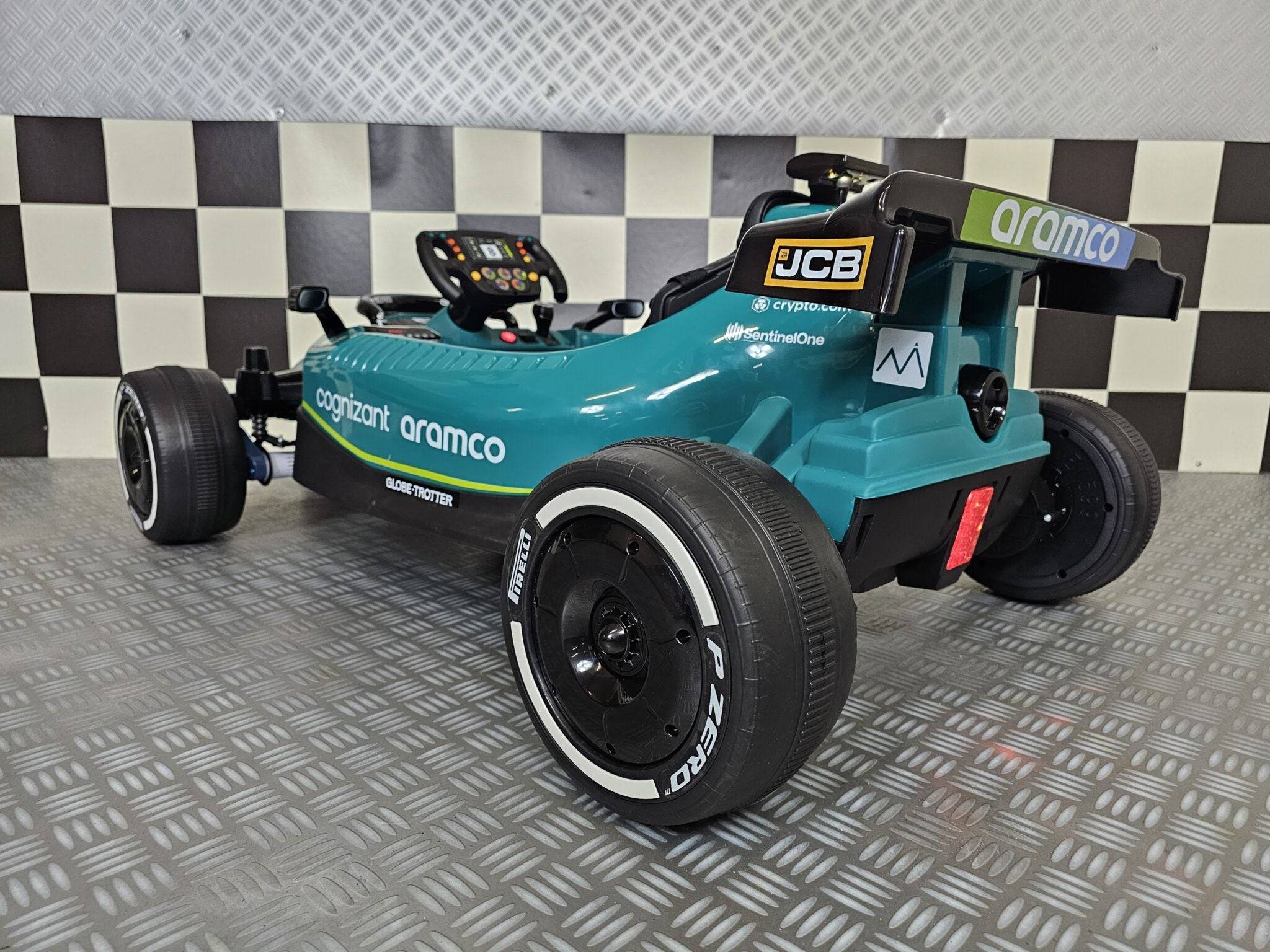Auto Elettrica per Bambini Aston Martin F1 24 V – Verde