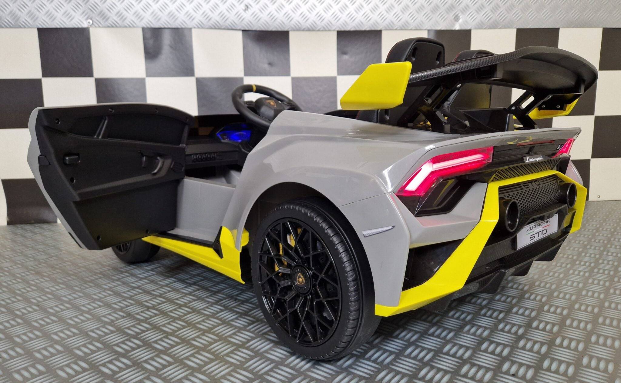 Auto Elettrica per Bambini Lamborghini Huracan STO 12 V – Grigia