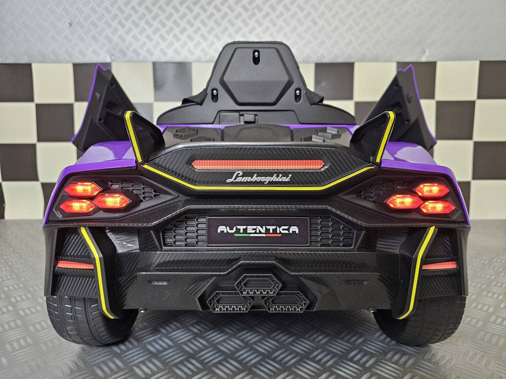 Auto Elettrica per Bambini Lamborghini Auténtica 12 V – Viola