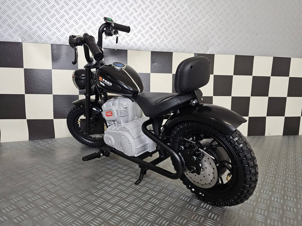 Moto Elettrica per Bambini Chopper 24 V – Nero