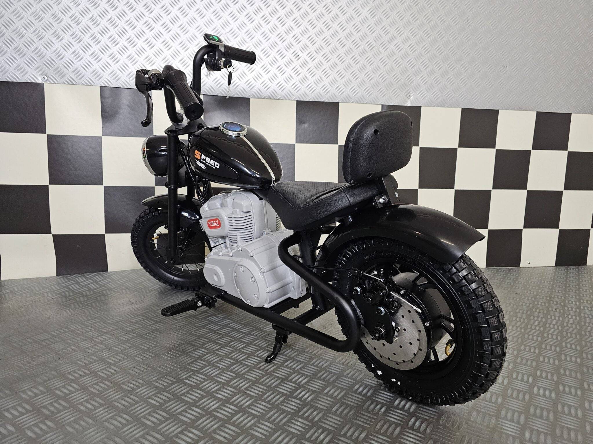 Moto Elettrica per Bambini Chopper 24 V – Nero
