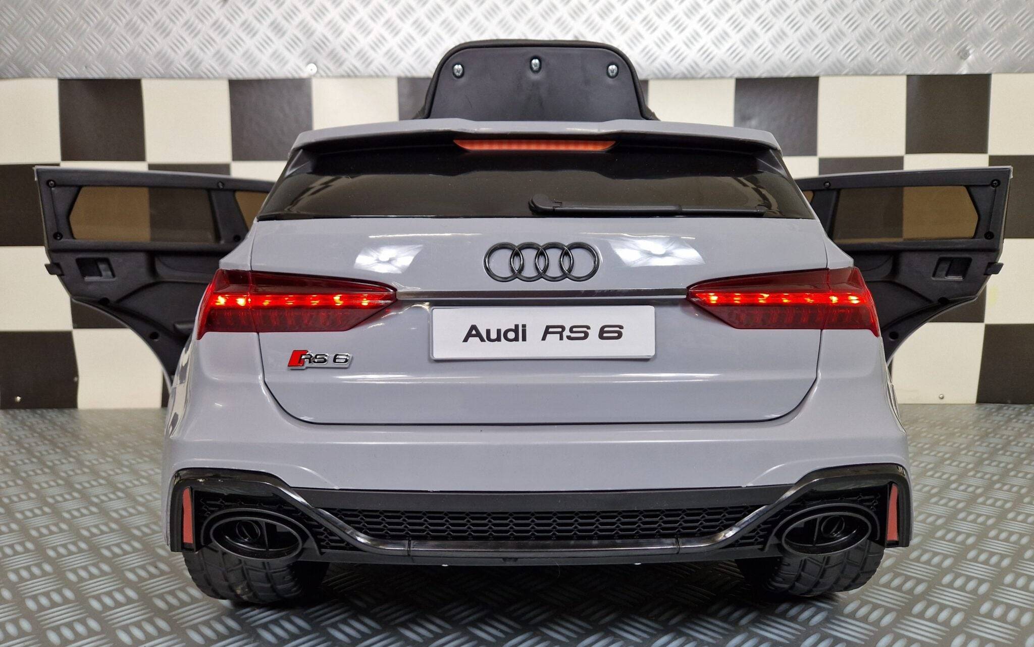 Auto Elettrica per Bambini Audi RS 6 12 V – Nardo Grigio