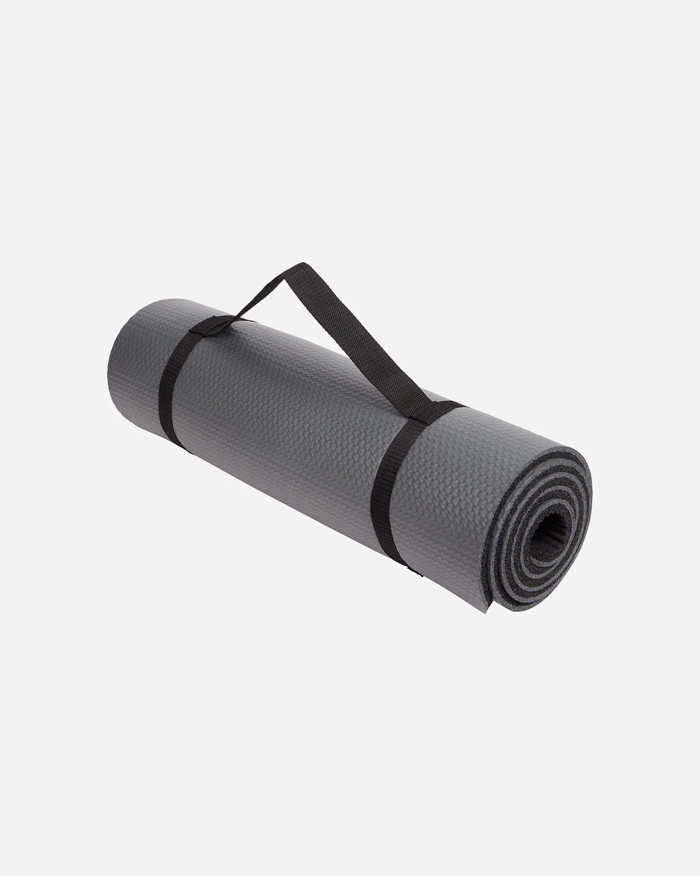 Energetics MAT180 Tappetino Fitness con Chiusura Velcro 180x60cm - Nero