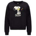 Freddy felpa girocollo da donna Snoopy F3WMCS2-ST1 N nero